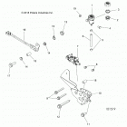 SPORTSMAN XP Brakes, brake pedal and master cylinder - a20sye95...