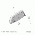 SCRAMBLER 1000XP 55 Electrical, taillight - a20sge95ak (c101512)
