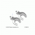SPORTSMAN XP 1000/XP Body, lock and ride ratchet grip - a20sxd95a9 (c10...