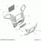 SCRAMBLER 850 48 Body, front bumper - a20sva85a3 (c102374-13)