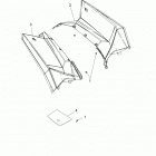 SCRAMBLER 850 48 Body, rear cab - a20sva85a3 (101652)