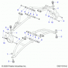 SPORTSMAN XP 1000 48 Suspension, front a-arm mounting - a20sxz95ag  /  ...