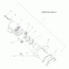 SCRAMBLER XP Brakes, rear caliper - a20sve95kr (49atvbrakerr09s...