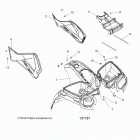 SPORTSMAN TOURING 570 EFI/EPS (A20SDA57A5/L4/E57A4/LE) Body, front cab and side panels - a20sda57a5  /  l...