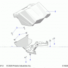 SCRAMBLER XP Body, gauge pod - a20sve95kr (c102267-2)
