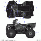SPORTSMAN 570 EPS EU (A20SEA57F1/E57F1) Body, decals - a20sea57f1  /  e57f1 (900145-01)