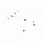 SPORTSMAN 570 EPS HD UTILITY AUS/NZ Electrical, bulbs - a20sue57d5 (49atvbulbs14570ute...
