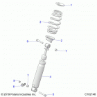 SPORTSMAN 570 EPS EUN (A20SHE57FP/S57CP/FP/CU) Suspension, front shock - a20she57fp  /  s57cp  / ...