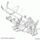 SPORTSMAN 570 EPS EU 3PC Chassis, frame - a20see57k1 (c102149)