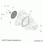 SCRAMBLER 1000XP 55 Drive train, drive coupler - a20sge95ak (c101431-1...