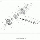 SCRAMBLER 850 48 (A20SVA85A3) Drive train, rear gearcase internals - a20sva85a3 ...