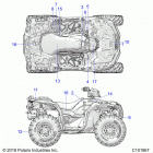 SPORTSMAN 1000 XP 48 (A20SXD95A9/E95AG) Body, decals - a20sxd95a9  /  e95ag (c101967)