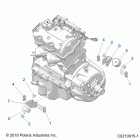 SCRAMBLER 1000XP 55 Engine, engine mounting - a20sve95kr (c0210915-1)