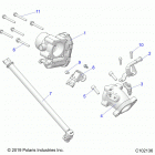 SPORTSMAN 570 EPS UTILITY (A20SEJ57A1/A4/A7/A9/B1/B4/B7/B9) Engine, throttle body and fuel rail, evap - a20sej...