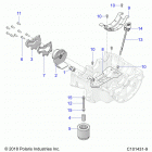 SCRAMBLER 1000XP 55 Engine, oil system - a20sge95ak (c101431-9)