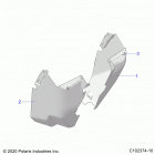 SCRAMBLER 850 48 Body, front mud guards - a20sva85a3 (c102374-10)