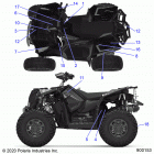 SCRAMBLER XP Body, decals - a20sve95kr (900153-01)