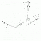 SPORTSMAN TOURING 850 SP (A20SYE85AP) Drive train, gear selector - a20sye85ap (49atvgear...