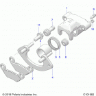 SPORTSMAN 850 48 Brakes, rear caliper - a20sxz85af  /  ap  /  caf  ...