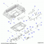 SPORTSMAN 570 X2 EPS TRACTOR (A20SWS57C1/C2/E57F1) Body, rear box frame and pivot - a20sws57c1  /  c2...