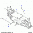 SPORTSMAN 1000 XP 48 (A20SXD95A9/E95AG) Chassis, main frame - a20sxd95a9  /  e95ag (c10198...