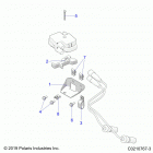 SCRAMBLER 850 48 Electrical, ignition coil mounting - a20sva85a3 (4...