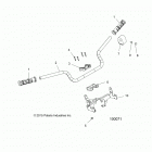 SPORTSMAN XP Steering, handlebar and controls - a20sye95ad  /  ...