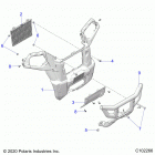 SCRAMBLER XP Body, front bumper - a20sve95kr (c102266)