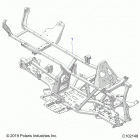 SPORTSMAN 570 HUNTER EDITION Chassis, frame - a20shd57a9 (c102148)