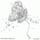SCRAMBLER 1000XP 55 Engine, transmission mounting - a20sve95kr (c02107...