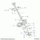 SPORTSMAN XP 1000 S 55 Steering, steering post asm. - a20slz95ae (c102340...