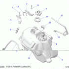 SPORTSMAN 570 EPS TRACTOR (A20SEF57C1/S57C1/C2/CK/F1/F2/C5/C9) Body, fuel tank asm. - a20sef57c1  /  s57c1  /  c2...