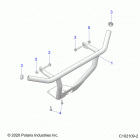 ATV RGR 150 EFI Body, bumper, front - a20hzb15a2  /  b2 (c102109-2...