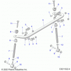 SPORTSMAN XP 1000 TOURING 48 Suspension, stabilizer bar - a20sye95kh(c0211322-4...