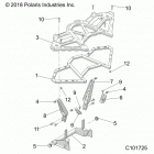 SCRAMBLER 1000XP 55 Body, rear rack - a20sge95ak (c101725)