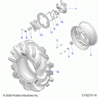 SPORTSMAN 850 HIGH LIFTER Wheels, front and hub - a20sxn85a8  /  ca8 (c10221...