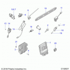 SPORTSMAN XP 1000 48 Electrical, switches, sensors, ecu and control mod...