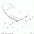 SCRAMBLER 850 48 Body, seat - a20sva85a3 (c102374-2)