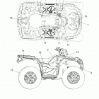 SPORTSMAN 850 SP 48 (A20SXA85A1/A7/CA7/E85A9/AF/AP/CA9/CAF/CAP) Body, decals - a20sxa85a1  /  a7  /  ca7  /  e85a9...