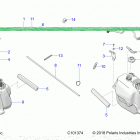 SPORTSMAN 570 X2 Body, fuel tank asm. - a20swe57a1  /  3a1 [c101374...