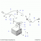 SCRAMBLER 850 48 Electrical, battery - a20sva85a3 (c102375-2)