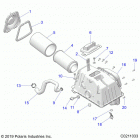 SCRAMBLER 1000XP 55 Engine, air intake - a20sge95ak (c0211033)