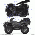 SPORTSMAN 570 HUNTER EDITION Body, decals - a20shd57a9 (900126-01)