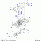 SPORTSMAN XP 1000 48 Body, rear rack - a20sxz95ag  /  cag (c102016)