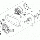 WILDCAT TRAIL LTD EPS GRAY [U2018WXT2PUSC] Clutch assemblies [302686]