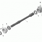 005 - Traxter MAX HD8 - DPS - CE 01- rotax - drive shaft