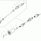 001 - Maverick Trail 800 - BASE_DPS - International 04- drive - rear section - common parts