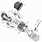 001 - Maverick Sport 1000R - DPS - CE 01- rotax - cylinder head, front