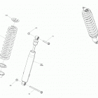 005 - Traxter MAX HD8 - DPS - CE 05- suspension - rear shocks