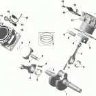 001 - Maverick Sport 1000R - DPS - CE 01- rotax - crankshaft, piston and cylinder
